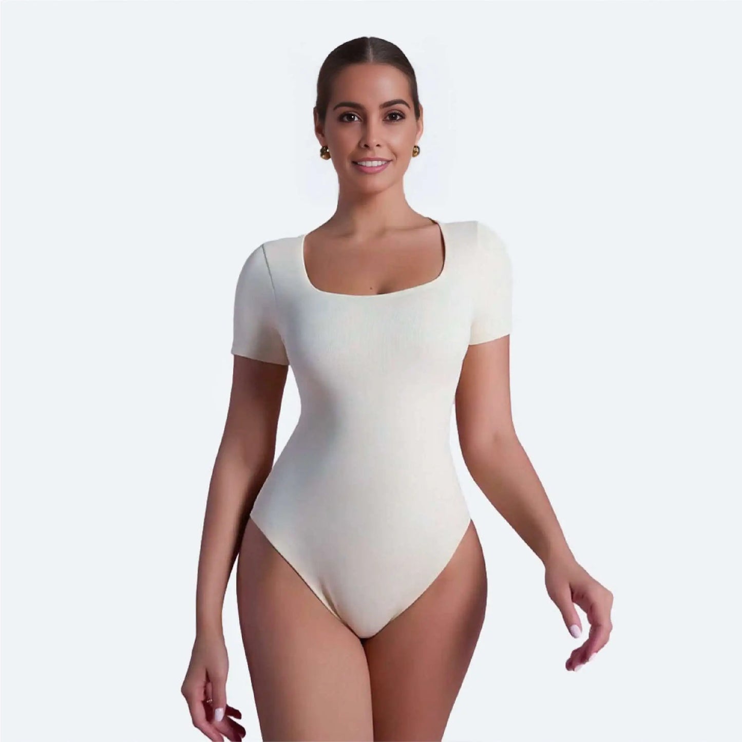 BODY MOLDEADOR MANGA CORTA