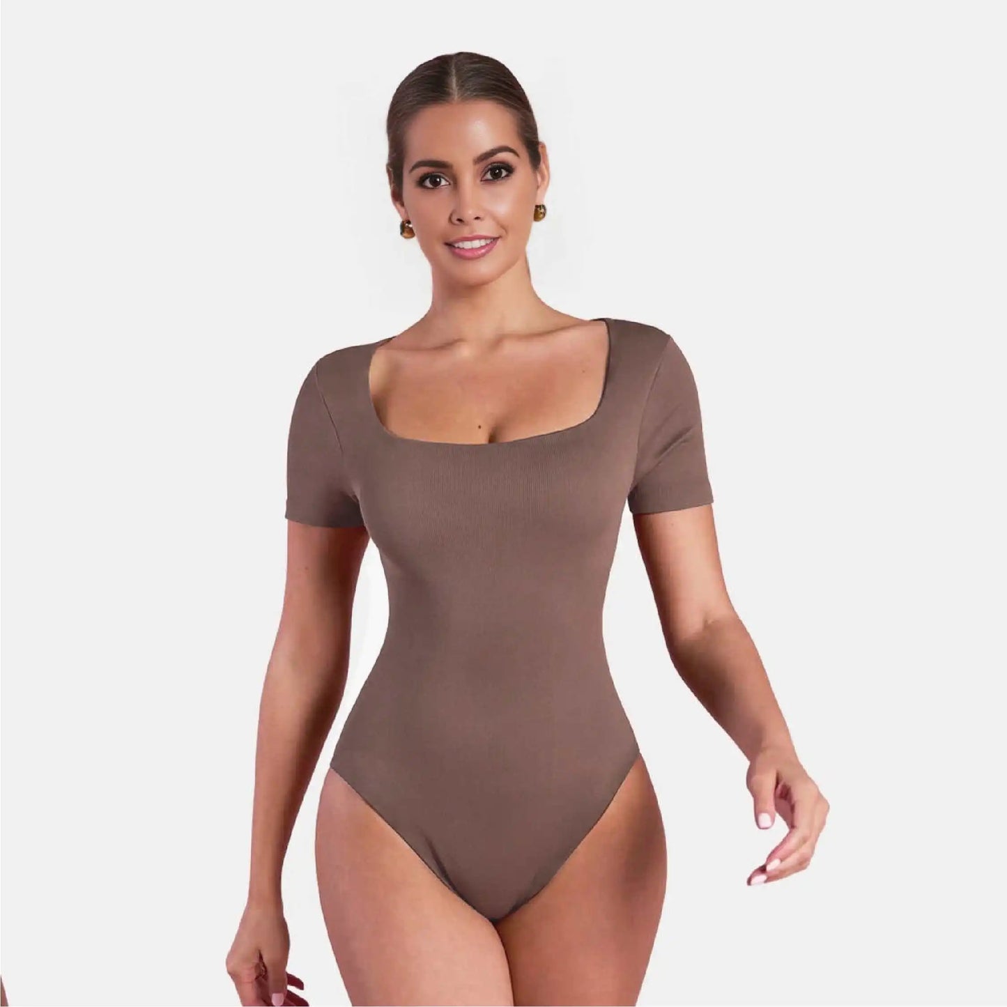 BODY MOLDEADOR MANGA CORTA