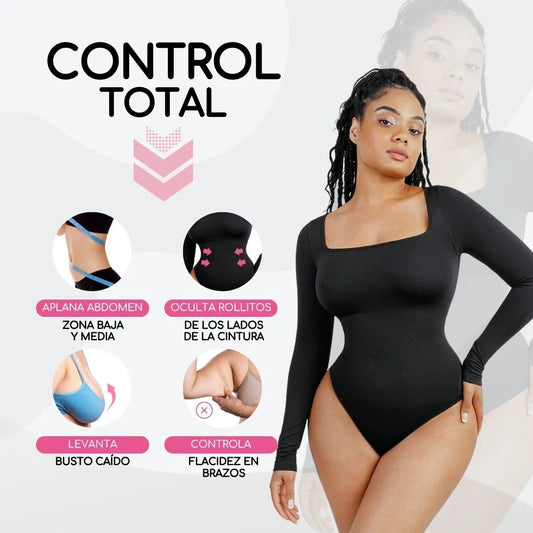 BODY MOLDEADOR MANGA LARGA | SHAPEWEAR